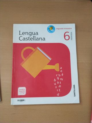 Lengua castellana 6 primaria Santillana