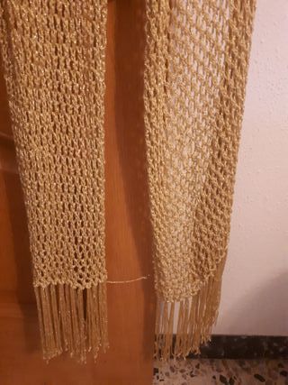 FULAR DE CEREMONIA DORADA