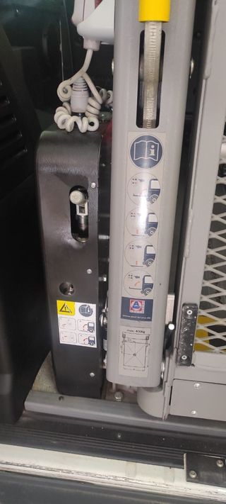Plataforma minusválidos para furgoneta 