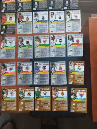 Cromos el juego de la liga bollycao