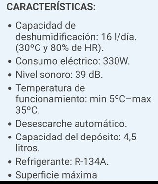 Deshumidificador