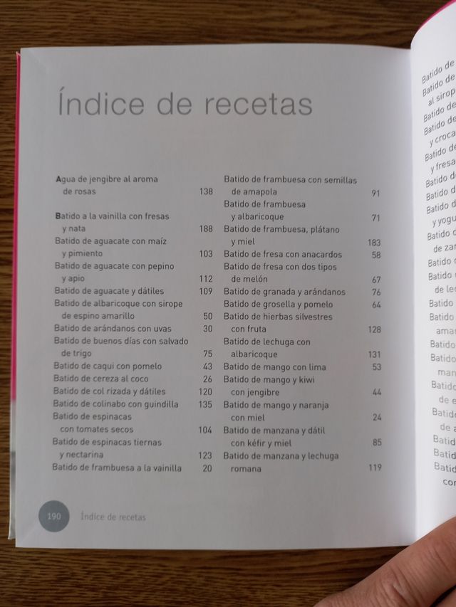 Batidos y zumos energéticos 