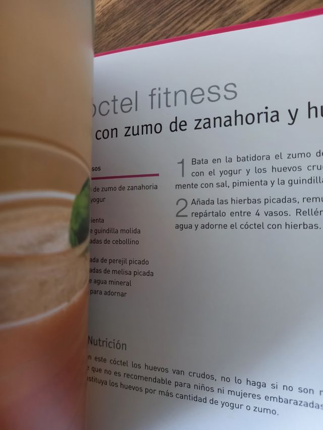 Batidos y zumos energéticos 