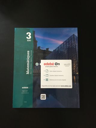 Libro de Matemáticas 3 ESO