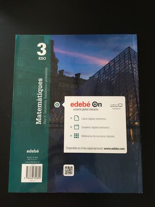 Libro de Matemáticas 3 ESO