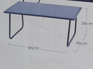 Mesa de centro salón/jardín