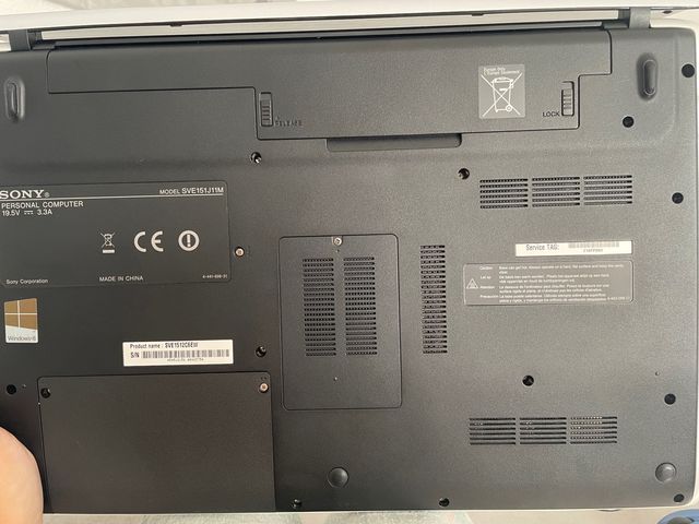 Ordenador portatil Sony Vaio