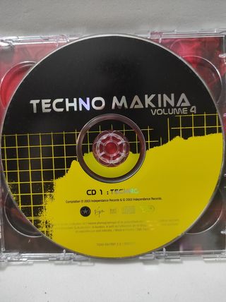 TECHNO MAKINA VOL 4 , DOBLE CD NUEVO.