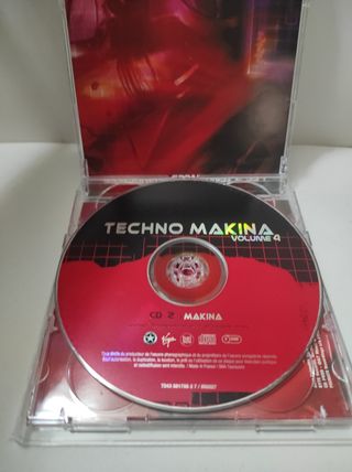 TECHNO MAKINA VOL 4 , DOBLE CD NUEVO.
