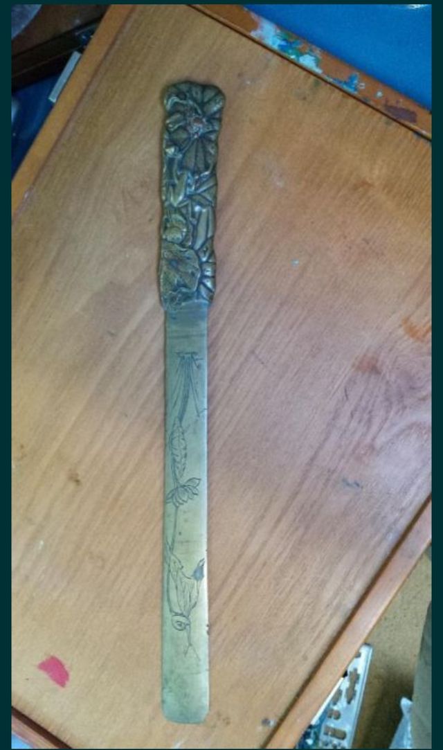 Corta papéis Antiguidade