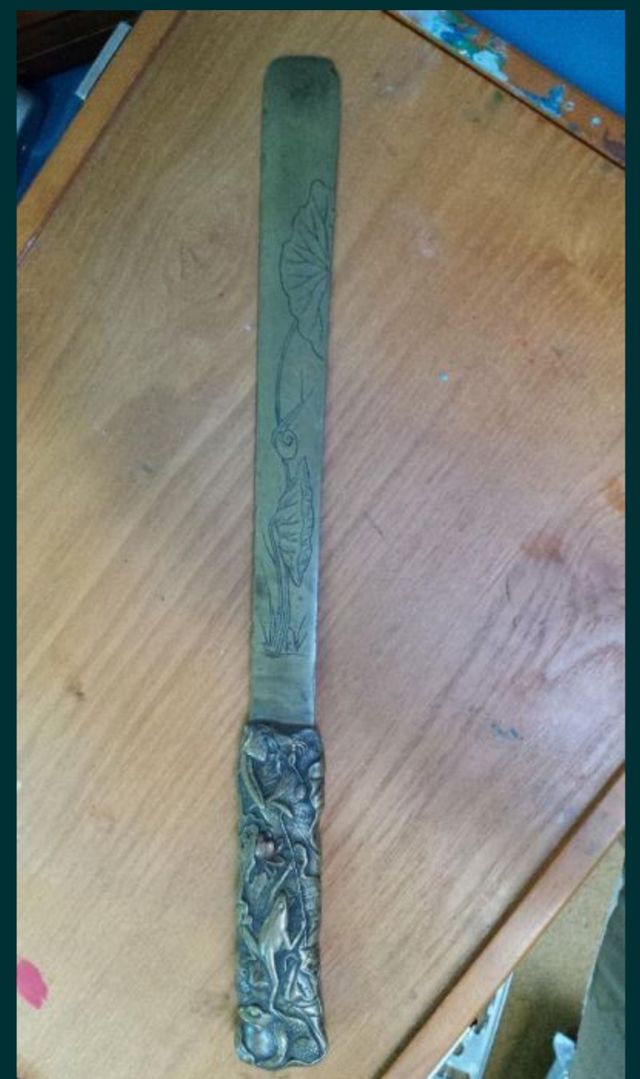 Corta papéis Antiguidade