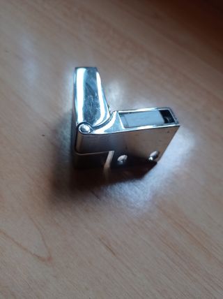 LOTE BISAGRA CRISTAL (8 UN) + CERRADURA (2 UN)