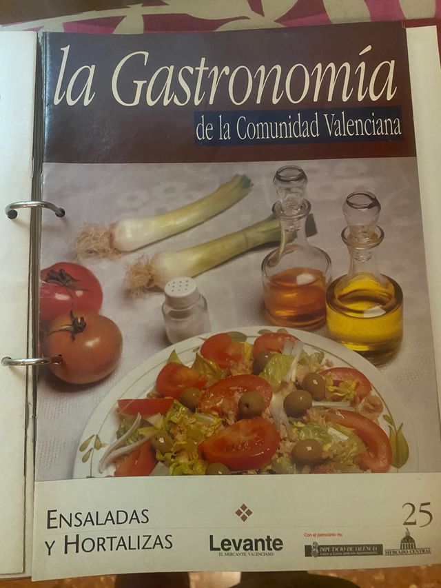 Fascículos de la gastronomía valenciana