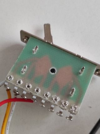 Circuito volumen guitarra eléctrica