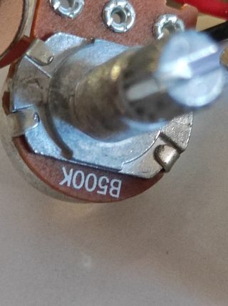 Circuito volumen guitarra eléctrica