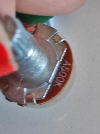 Circuito volumen guitarra eléctrica