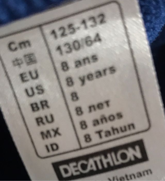 Chaqueta Decathlon 8 años