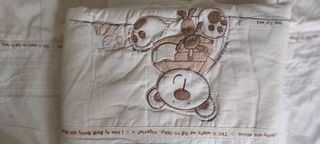 Chichonera y colcha cuna