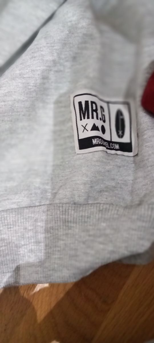 Sudadera mr gowel gris