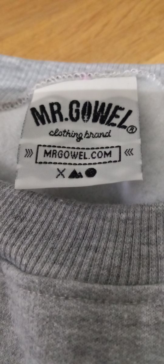 Sudadera mr gowel gris
