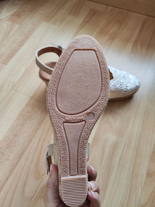 Sandalias A estrenar de piel,n°38