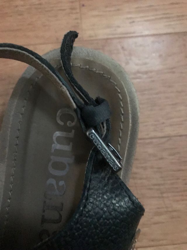 Sandalias cubanás piel