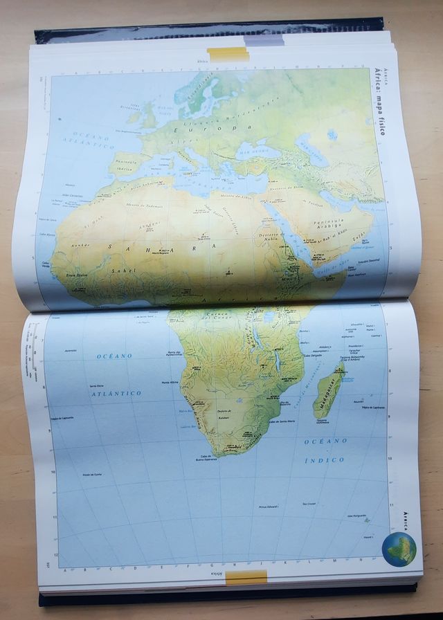 El gran atlas mundial ilustrado
