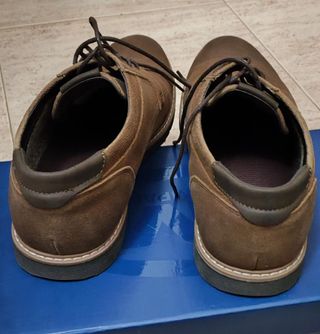 Zapatos marrones hombre 