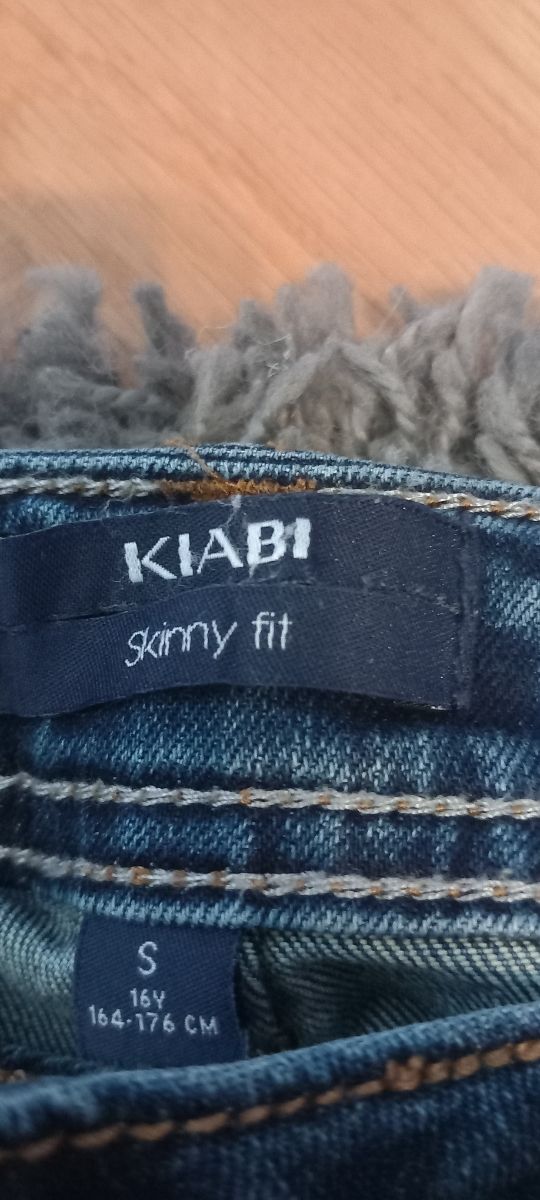 Pantalon largo vaquero kiabi