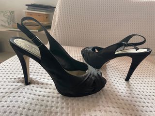 Zapatos fiesta tacón