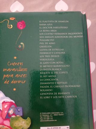 Cuentos infantiles para antes de dormir
