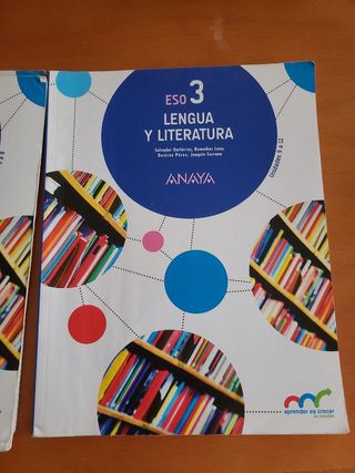 Libros Lengua y Literatura 3 ESO