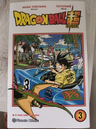 Dragon ball super manga número 3