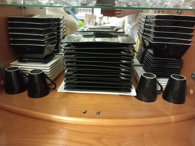 Vajilla de porcelana 67 piezas