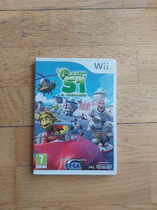 Juego Wii Planet 51
