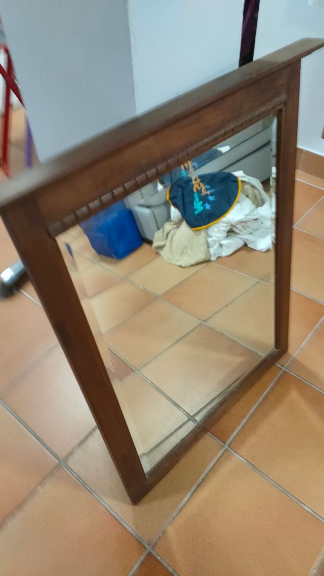 Espejo,marco madera