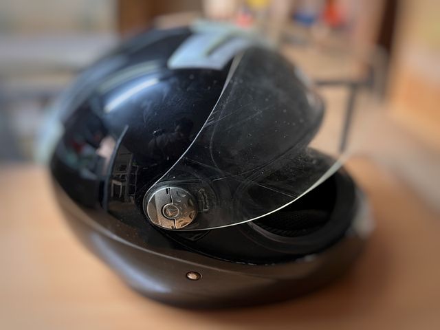 Casco integral moto