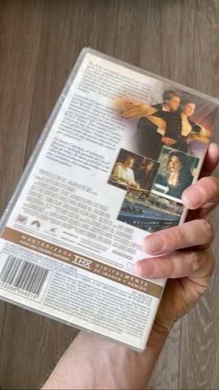 Película Titanic VHS precintada de fábrica 1998
