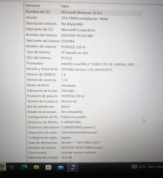 TOSHIBA PORTÉGÉ Z30 B INTEL CORE I7 250ssd