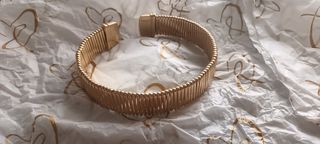 collar choker dorado sin estrenar