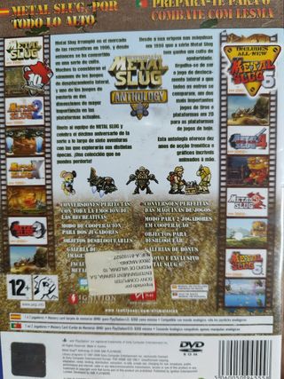 Metal slug anthology ps2