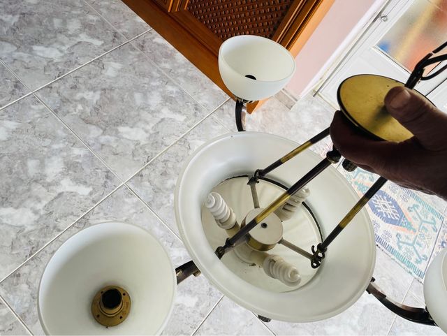 Lámpara vintage impecable