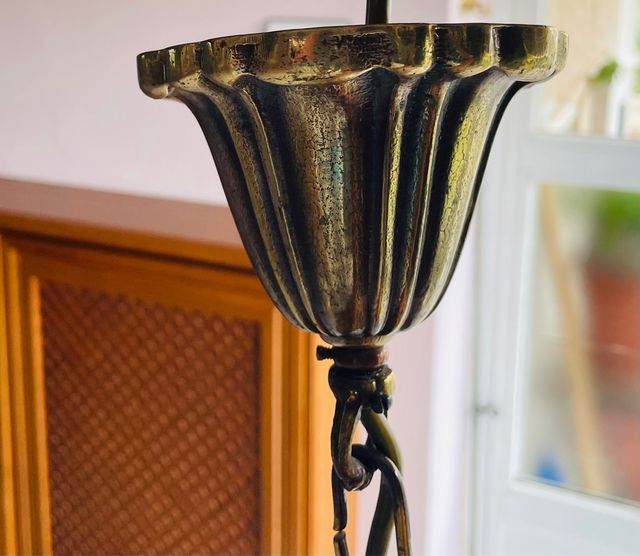 Lámpara vintage impecable