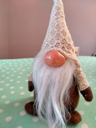 Gnomi Lui & Lei portafortuna h 18cm