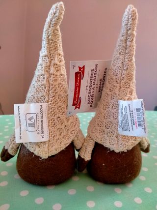 Gnomi Lui & Lei portafortuna h 18cm