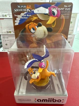 Amiibo Super Smash Bros Duck Hunt Duo 47