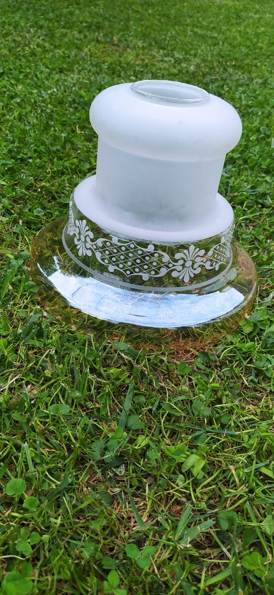 Vetri per lampadari lampade retró 