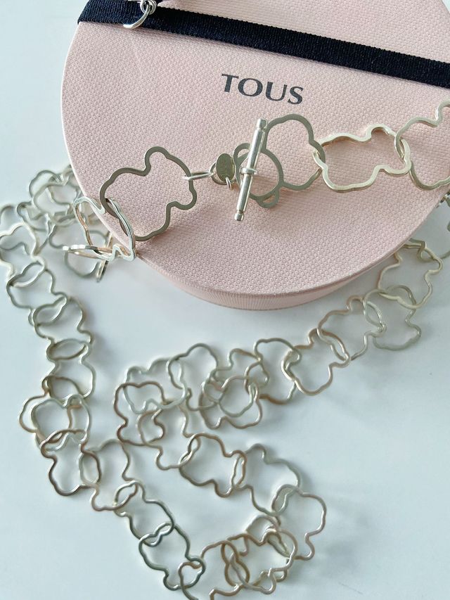 Collar plata Tous