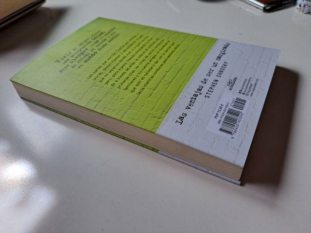 Libro "Las ventajas de ser un marginado"