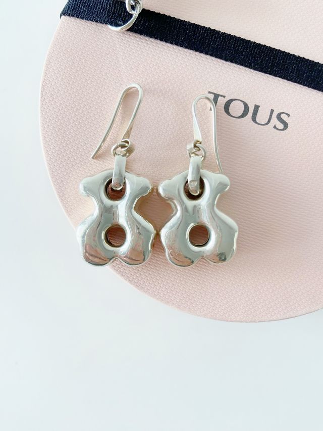 Pendientes plata TOUS